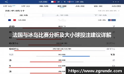 法国与冰岛比赛分析及大小球投注建议详解